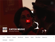 Tablet Screenshot of catchmusic.org.au